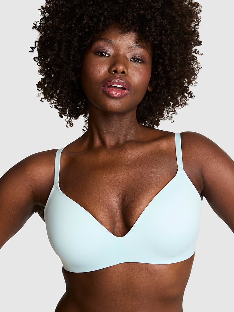 Sutien Push-Up Fără Armătură Spray Blue